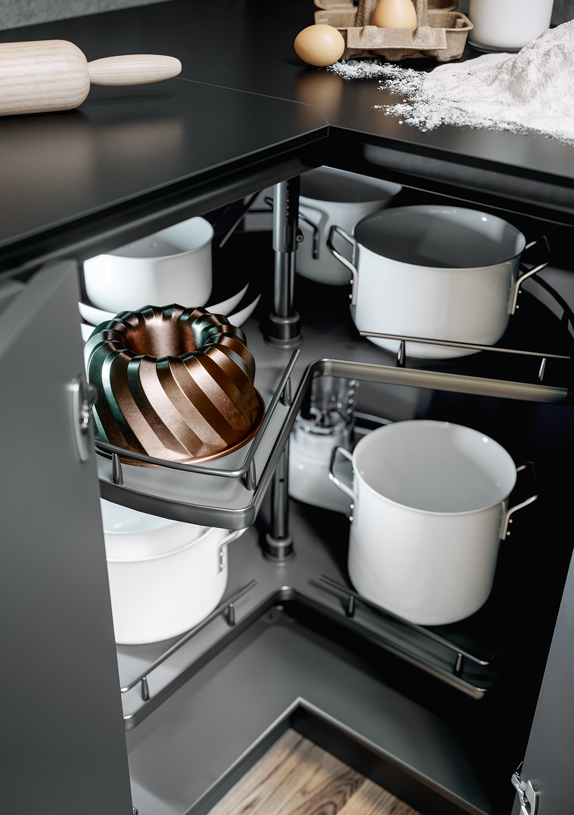 keukeninterieur, luxe keuken, luxe keukenaccessoires - Ben Scharenborg